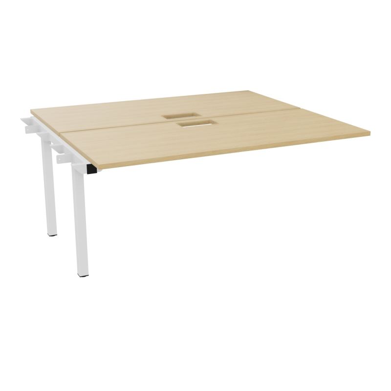 BUR BENCH SUIVANT CONECT L160XP142CM-2 PL 25MM +DECOUPE -PIET ARCHE RECT FX   R1 ZO