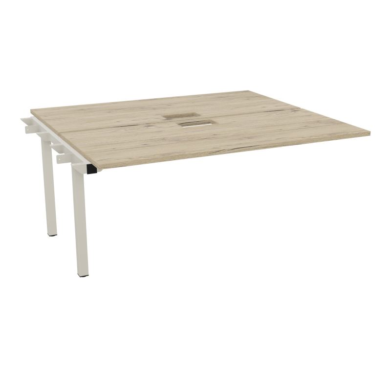 BUR BENCH SUIVANT CONECT L160XP142CM-2 PL 25MM +DECOUPE -PIET ARCHE RECT FX R3 ZC