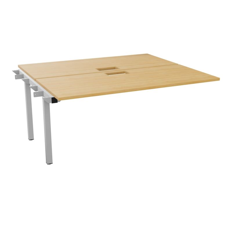 BUR BENCH SUIVANT CONECT L160XP142CM-2 PL 25MM +DECOUPE -PIET ARCHE RECT FX   R5 SA