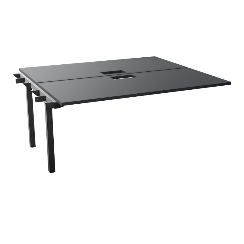 BUR BENCH SUIVANT CONECT L160XP142CM-2 PL 25MM +DECOUPE -PIET ARCHE RECT FX   R9 SG