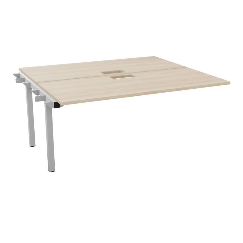 CONECT BUR BENCH SUIVANT L160XP142CM-2 PL 25MM +DECOUPE RZ-PIET ARCHE RECT FX SA