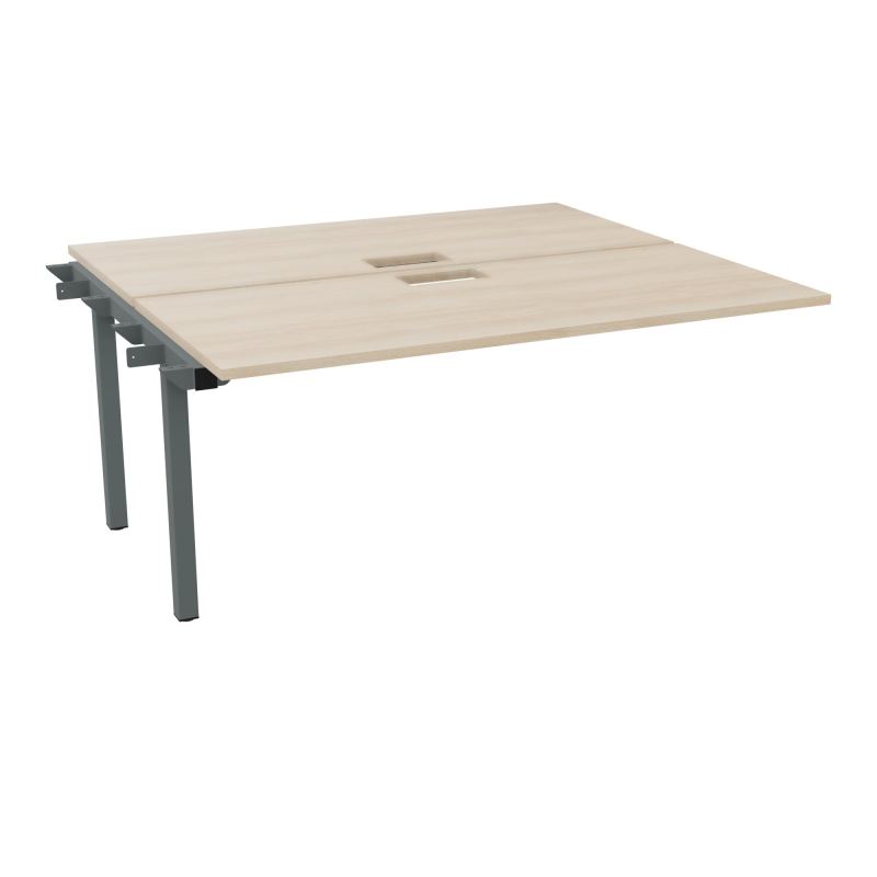 CONECT BUR BENCH SUIVANT L160XP142CM-2 PL 25MM +DECOUPE RZ-PIET ARCHE RECT FX SU