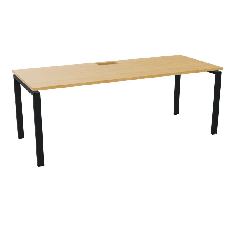 CONECT BUR INDIV 200X80 PERCE TRAPPE PIED FIXE RECT ARCHE + GOULOTTE   R5 ZP