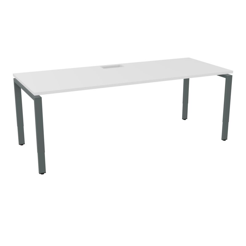 CONECT T. RECT 200X80 PERCE TRAPPE PIED RH RECT + GOULOTTE MG SU