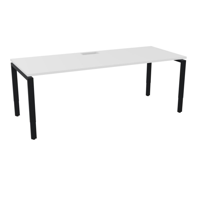 CONECT T. RECT 200X80 PERCE TRAPPE PIED RH RECT + GOULOTTE MG ZP