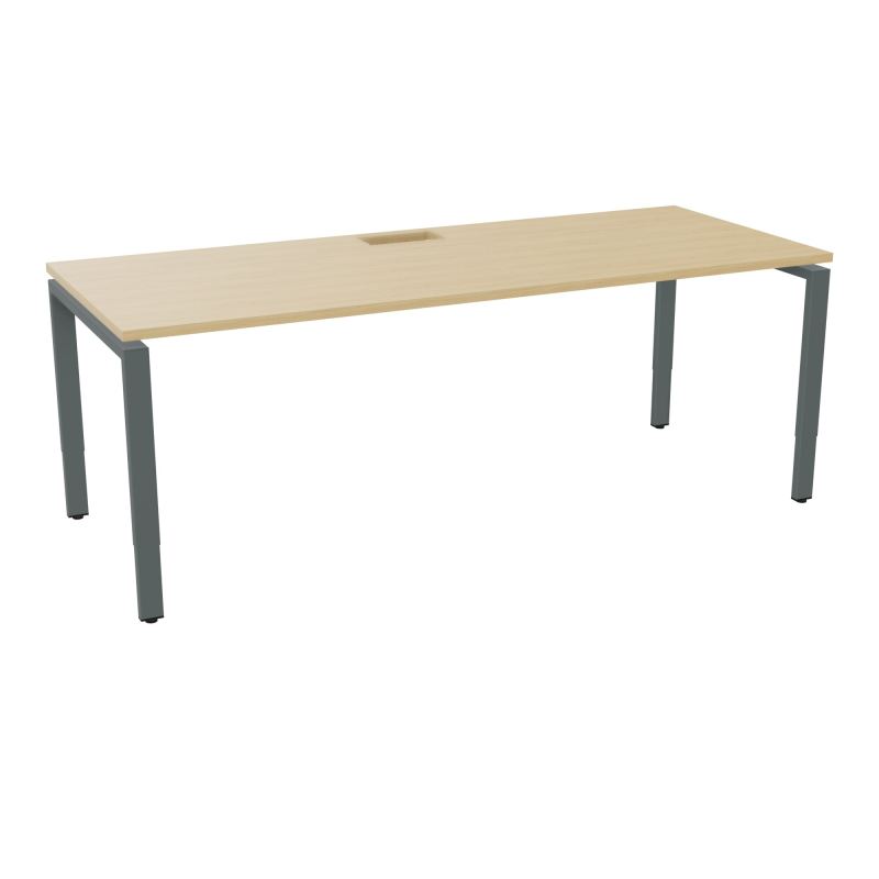 CONECT T. RECT 200X80 PERCE TRAPPE PIED RH RECT + GOULOTTE   R1 SU