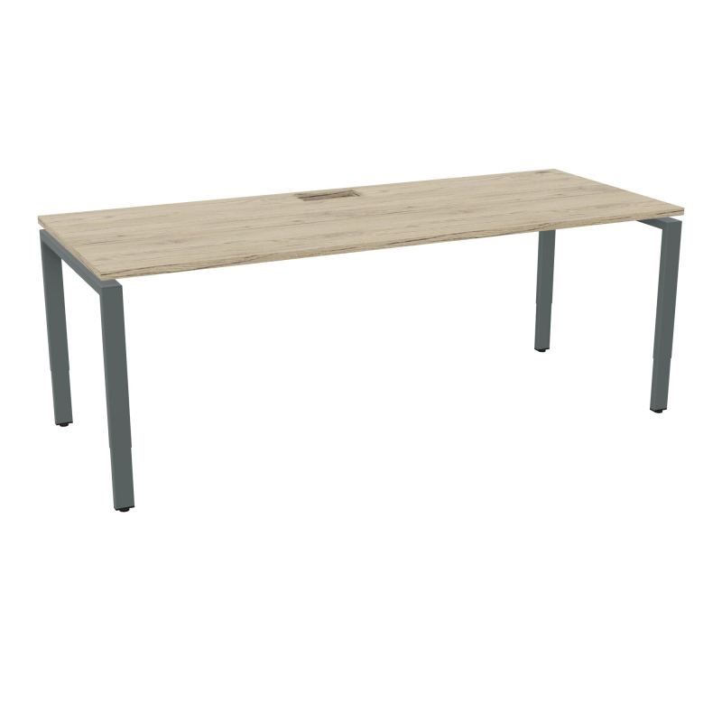 CONECT T. RECT 200X80 PERCE TRAPPE PIED RH RECT + GOULOTTE R3 SU