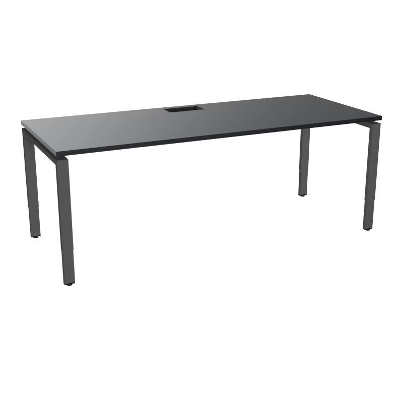 CONECT T. RECT 200X80 PERCE TRAPPE PIED RH RECT + GOULOTTE   R9 SC