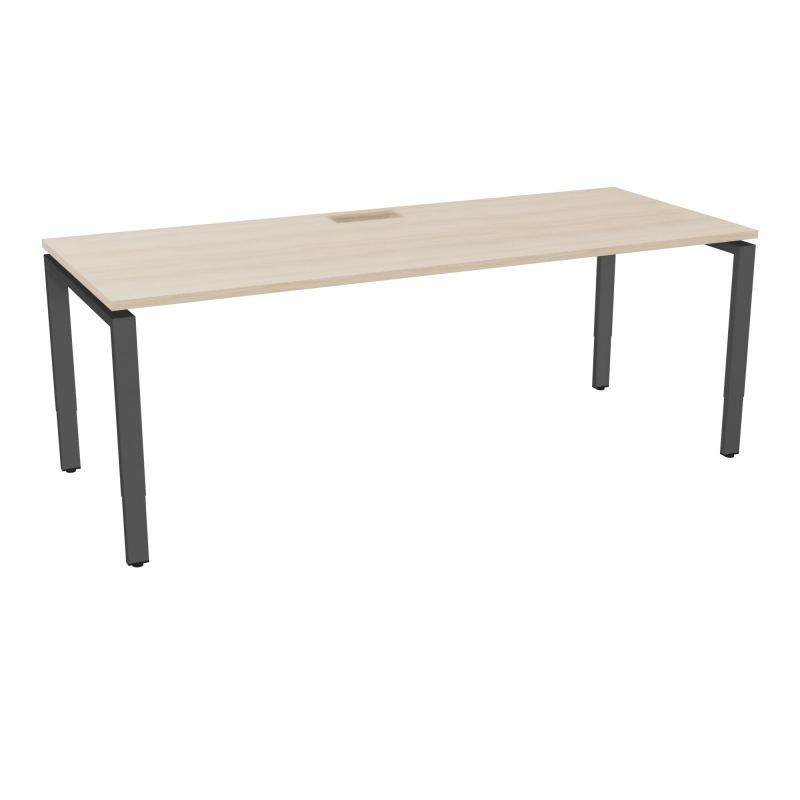 CONECT T. RECT 200X80 PERCE TRAPPE PIED RH RECT + GOULOTTE RZ SC