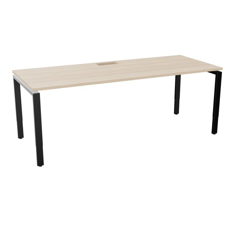 CONECT T. RECT 200X80 PERCE TRAPPE PIED RH RECT + GOULOTTE RZ SG