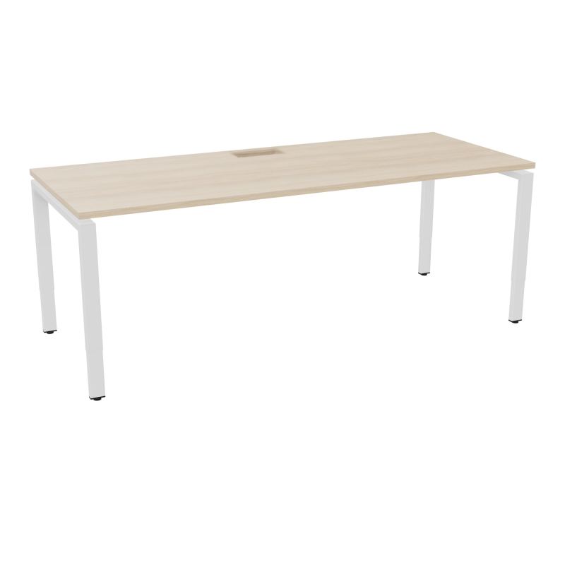 CONECT T. RECT 200X80 PERCE TRAPPE PIED RH RECT + GOULOTTE RZ ZO