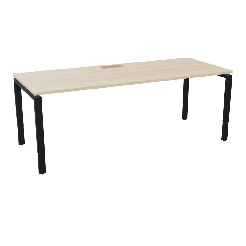 CONECT T. RECT 200X80 PERCE TRAPPE PIED RH RECT + GOULOTTE RZ ZP