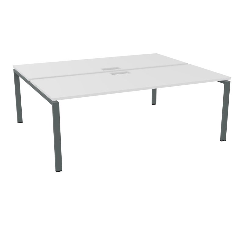 CONECT BUR BENCH DEP 200X165PERCE TRAPPE PIED FIXE RECT ARCHE EXTREMITE +GOULOTTE MG SU