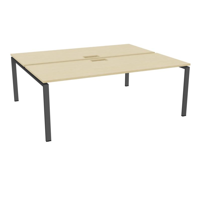 CONECT BUR BENCH DEP 200X165PERCE TRAPPE PIED FIXE RECT ARCHE EXTREMITE +GOULOTTE N8 SC