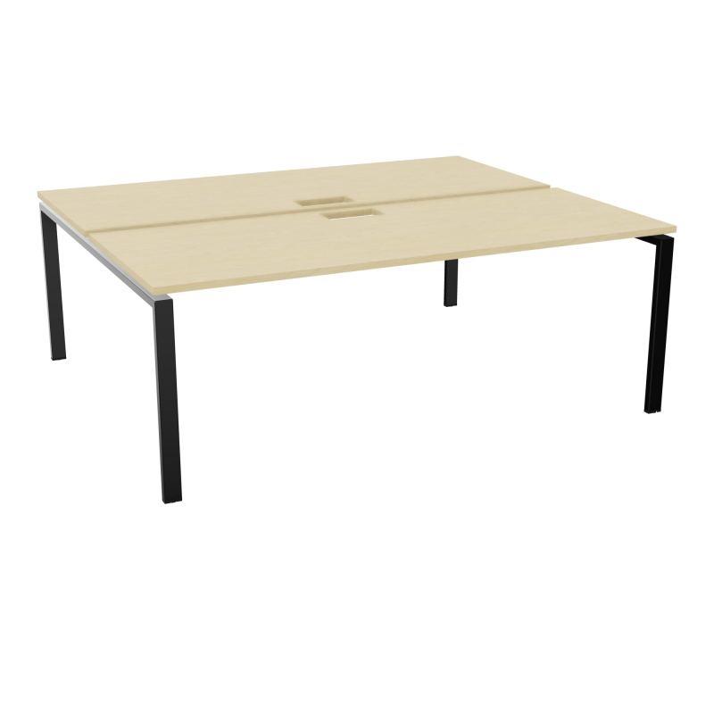 CONECT BUR BENCH DEP 200X165PERCE TRAPPE PIED FIXE RECT ARCHE EXTREMITE +GOULOTTE N8 SG