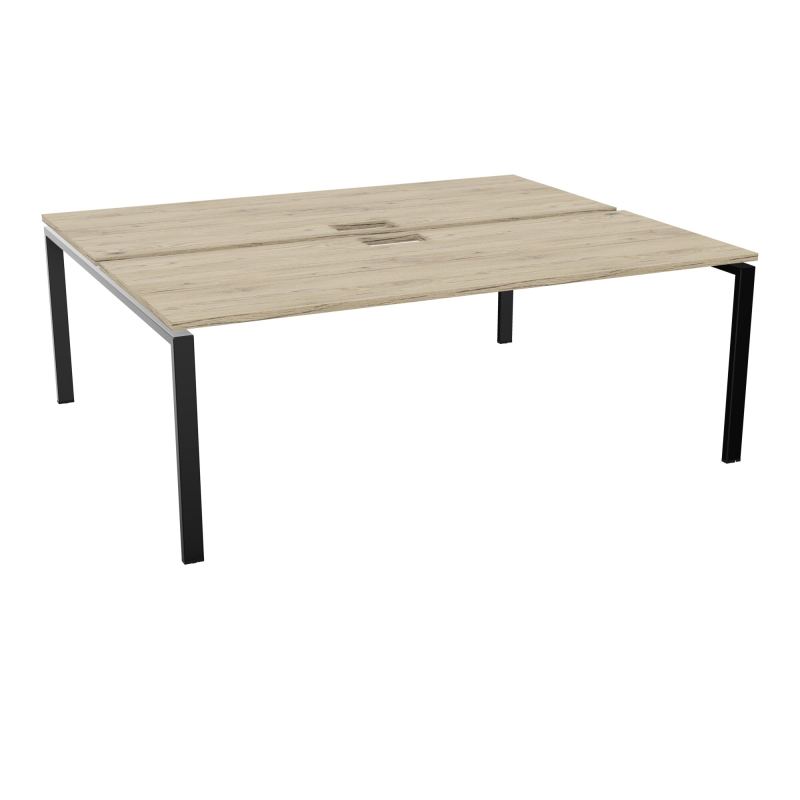 CONECT BUR BENCH DEP 200X165PERCE TRAPPE PIED FIXE RECT ARCHE EXTREMITE +GOULOTTE R3 SG