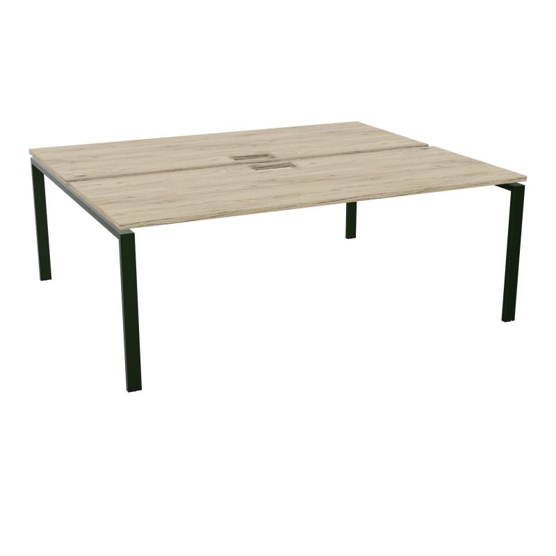 CONECT BUR BENCH DEP 200X165PERCE TRAPPE PIED FIXE RECT ARCHE EXTREMITE +GOULOTTE R3 ST
