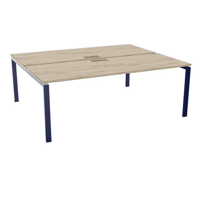 CONECT BUR BENCH DEP 200X165PERCE TRAPPE PIED FIXE RECT ARCHE EXTREMITE +GOULOTTE R3 X4