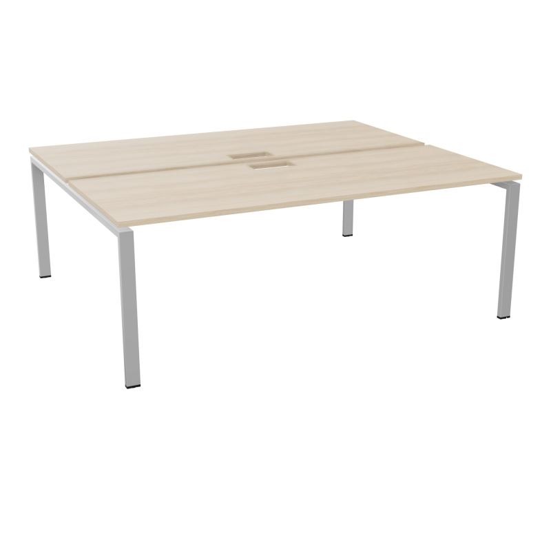 CONECT BUR BENCH DEP 200X165PERCE TRAPPE PIED FIXE RECT ARCHE EXTREMITE +GOULOTTE RZ SA