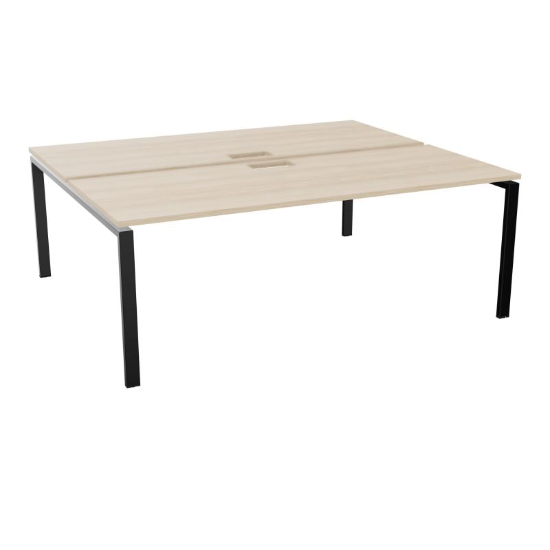 CONECT BUR BENCH DEP 200X165PERCE TRAPPE PIED FIXE RECT ARCHE EXTREMITE +GOULOTTE RZ SG