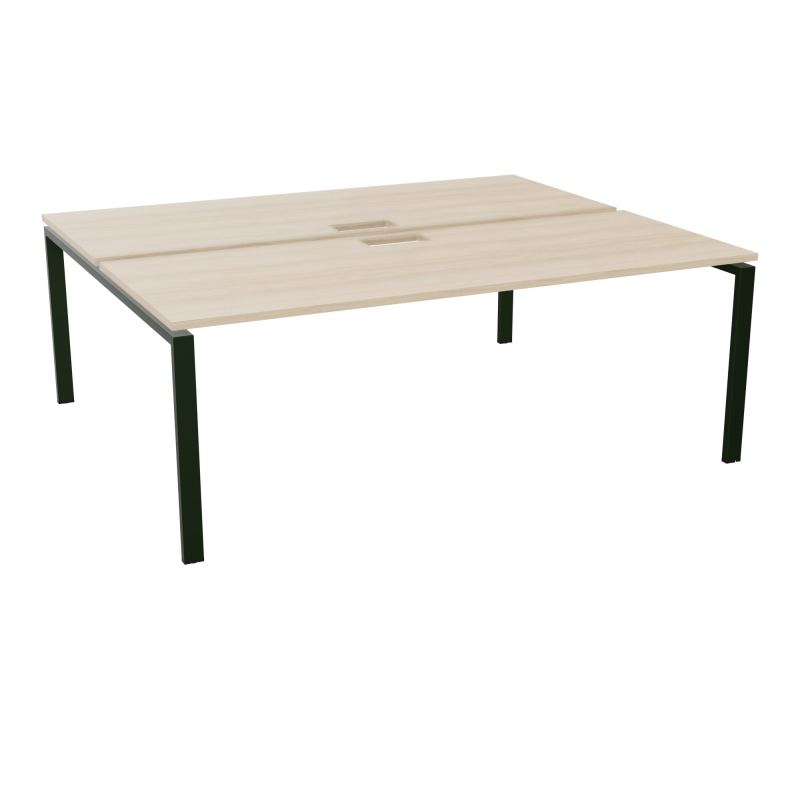 CONECT BUR BENCH DEP 200X165PERCE TRAPPE PIED FIXE RECT ARCHE EXTREMITE +GOULOTTE RZ ST