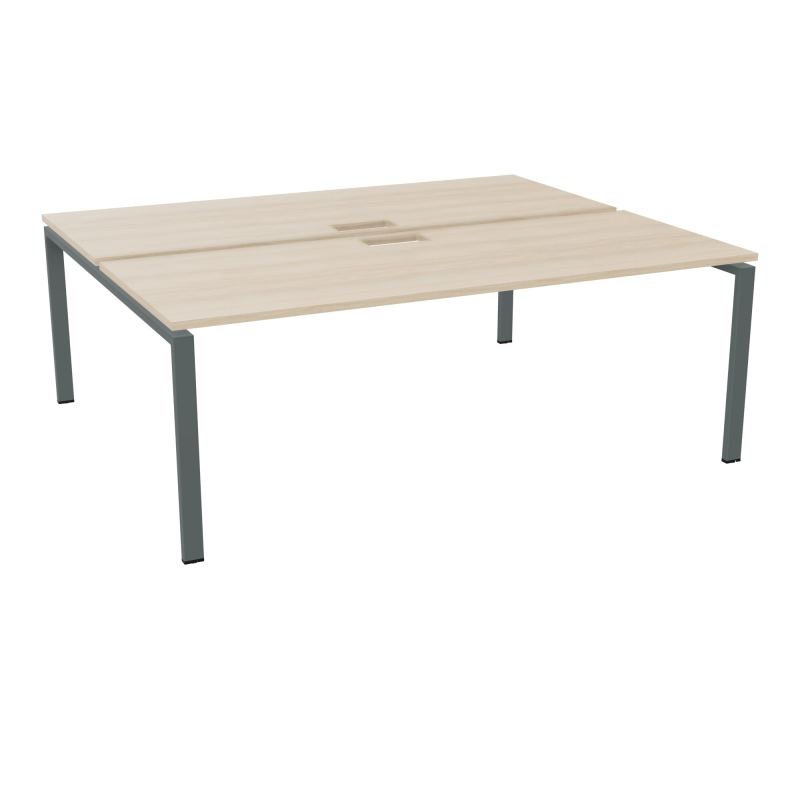 CONECT BUR BENCH DEP 200X165PERCE TRAPPE PIED FIXE RECT ARCHE EXTREMITE +GOULOTTE RZ SU