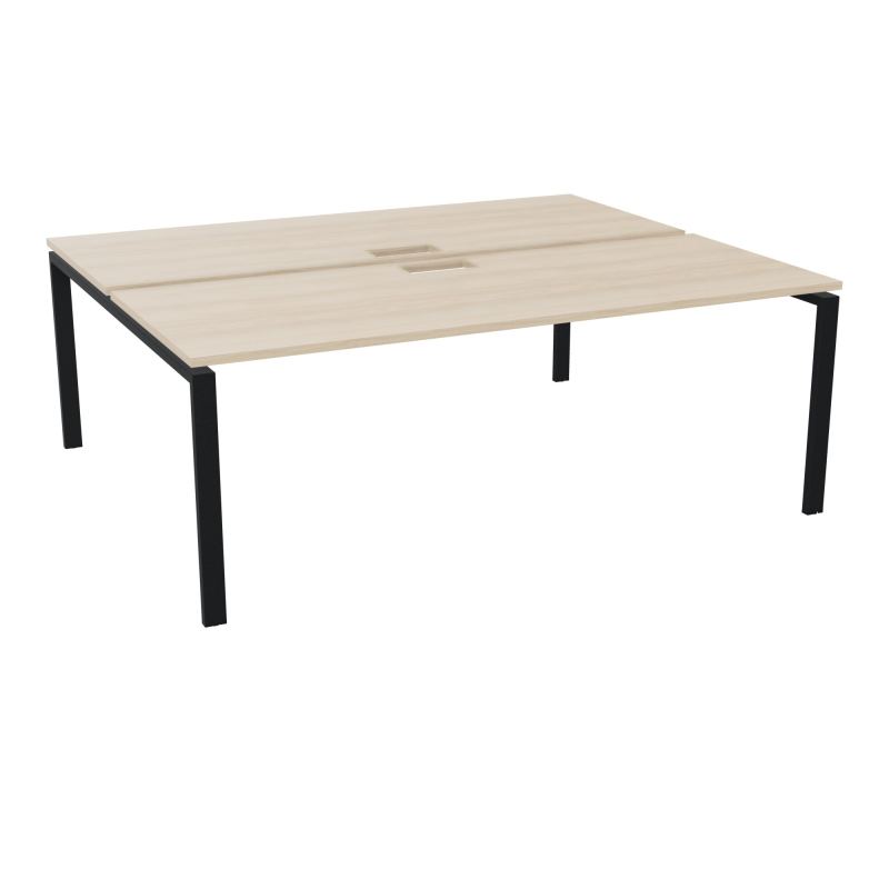CONECT BUR BENCH DEP 200X165PERCE TRAPPE PIED FIXE RECT ARCHE EXTREMITE +GOULOTTE RZ ZP