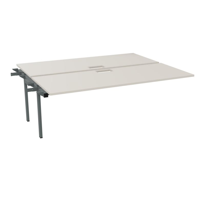 CONECT BUR BENCH SUI 200X165PERCE TRAPPE PIED FIXE RECT INTERMEDIAIRE + GOULOTTE N5 SU