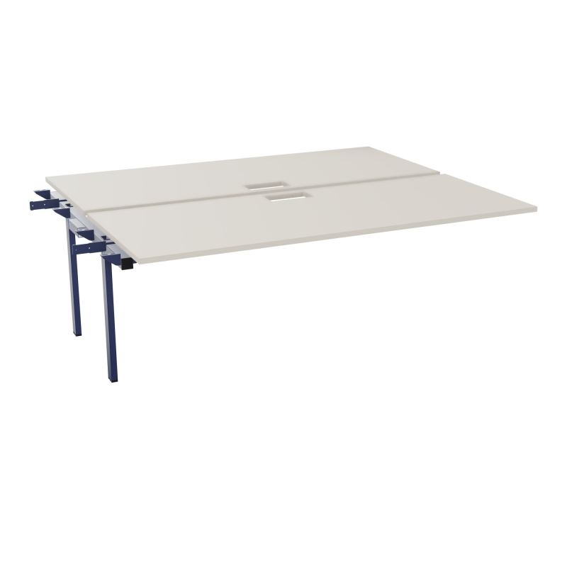 CONECT BUR BENCH SUI 200X165PERCE TRAPPE PIED FIXE RECT INTERMEDIAIRE + GOULOTTE N5 X4