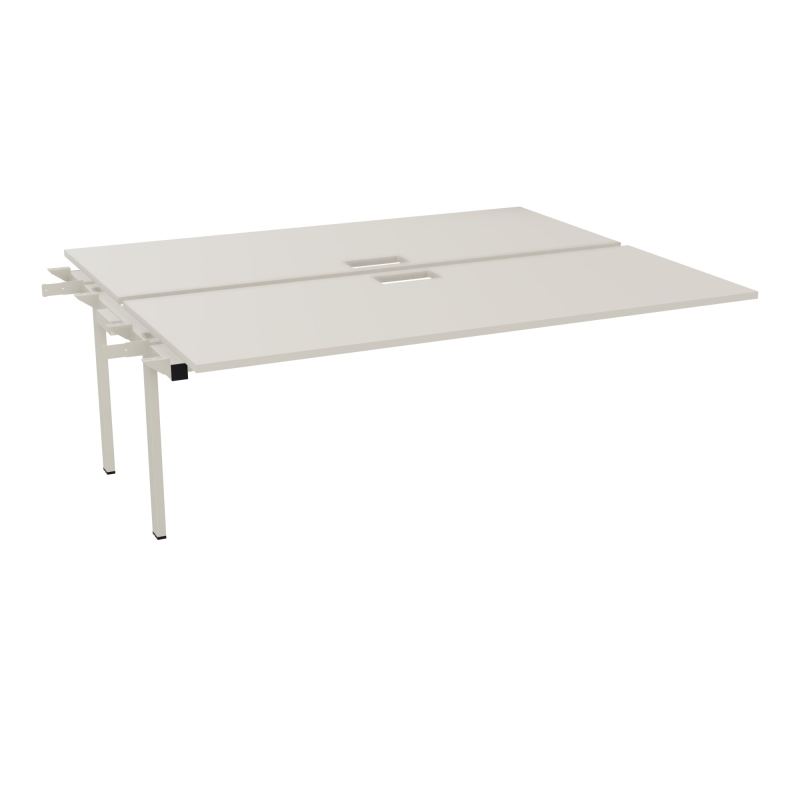 CONECT BUR BENCH SUI 200X165PERCE TRAPPE PIED FIXE RECT INTERMEDIAIRE + GOULOTTE N5 ZC