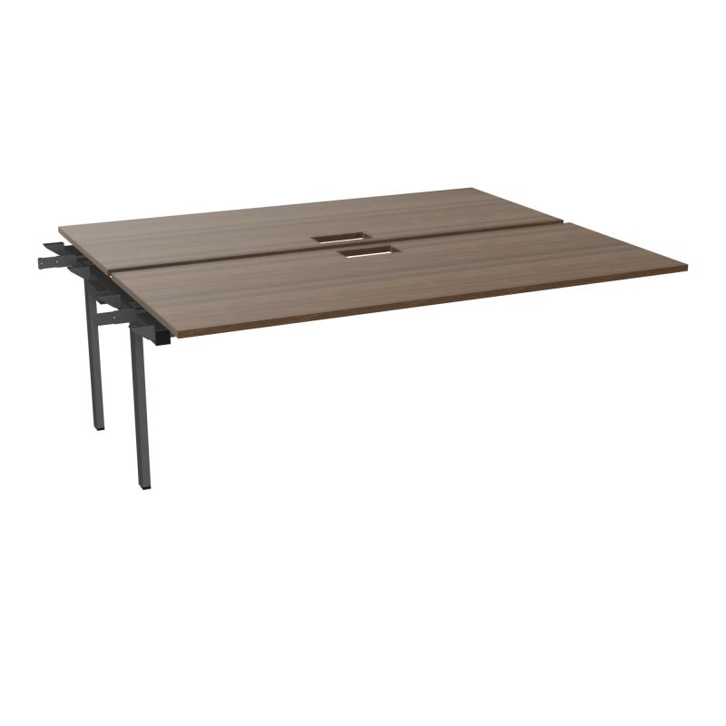CONECT BUR BENCH SUI 200X165PERCE TRAPPE PIED FIXE RECT INTERMEDIAIRE + GOULOTTE N6 SC