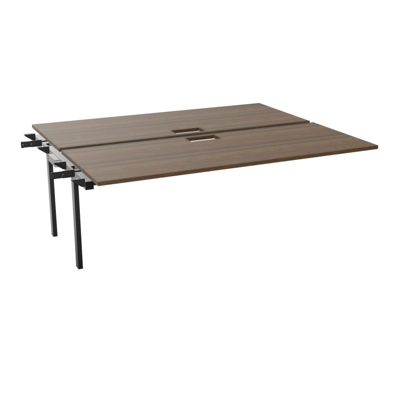 CONECT BUR BENCH SUI 200X165PERCE TRAPPE PIED FIXE RECT INTERMEDIAIRE + GOULOTTE N6 SG