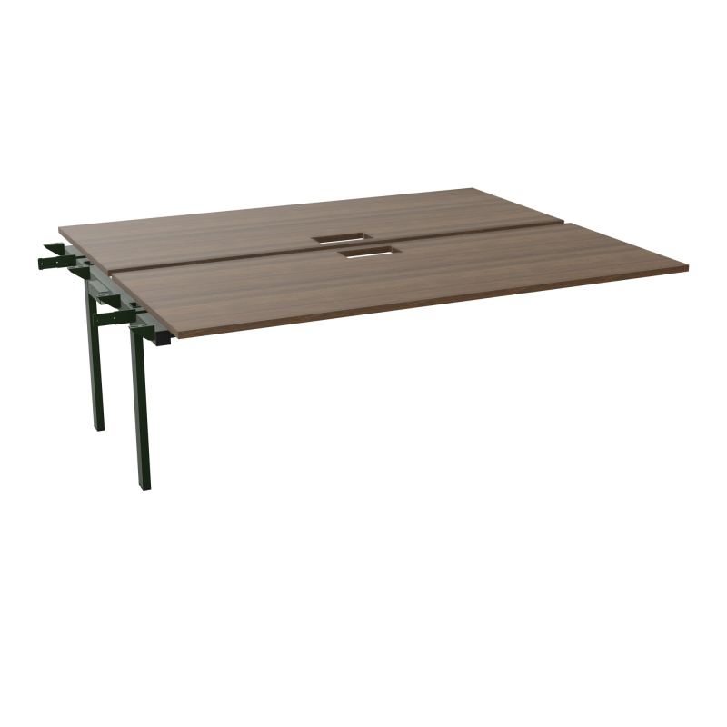 CONECT BUR BENCH SUI 200X165PERCE TRAPPE PIED FIXE RECT INTERMEDIAIRE + GOULOTTE N6 ST