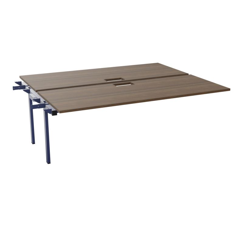CONECT BUR BENCH SUI 200X165PERCE TRAPPE PIED FIXE RECT INTERMEDIAIRE + GOULOTTE N6 X4