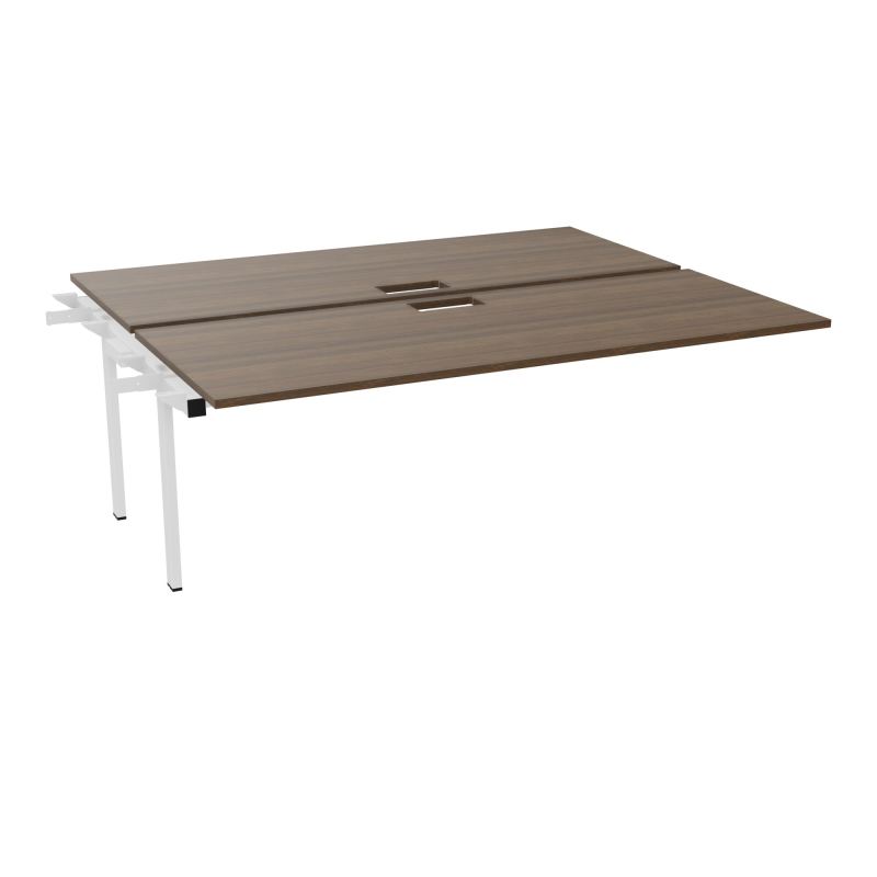 CONECT BUR BENCH SUI 200X165PERCE TRAPPE PIED FIXE RECT INTERMEDIAIRE + GOULOTTE N6 ZO