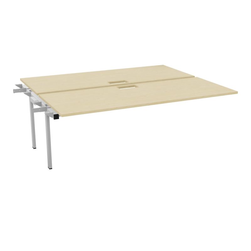 CONECT BUR BENCH SUI 200X165PERCE TRAPPE PIED FIXE RECT INTERMEDIAIRE + GOULOTTE N8 SA