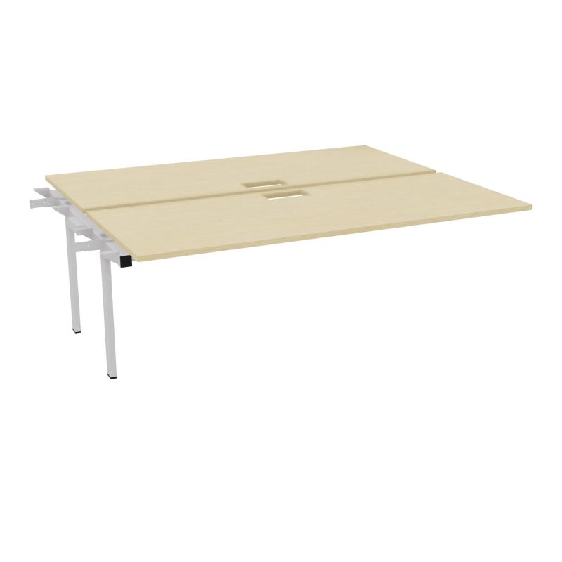 CONECT BUR BENCH SUI 200X165PERCE TRAPPE PIED FIXE RECT INTERMEDIAIRE + GOULOTTE N8 SD
