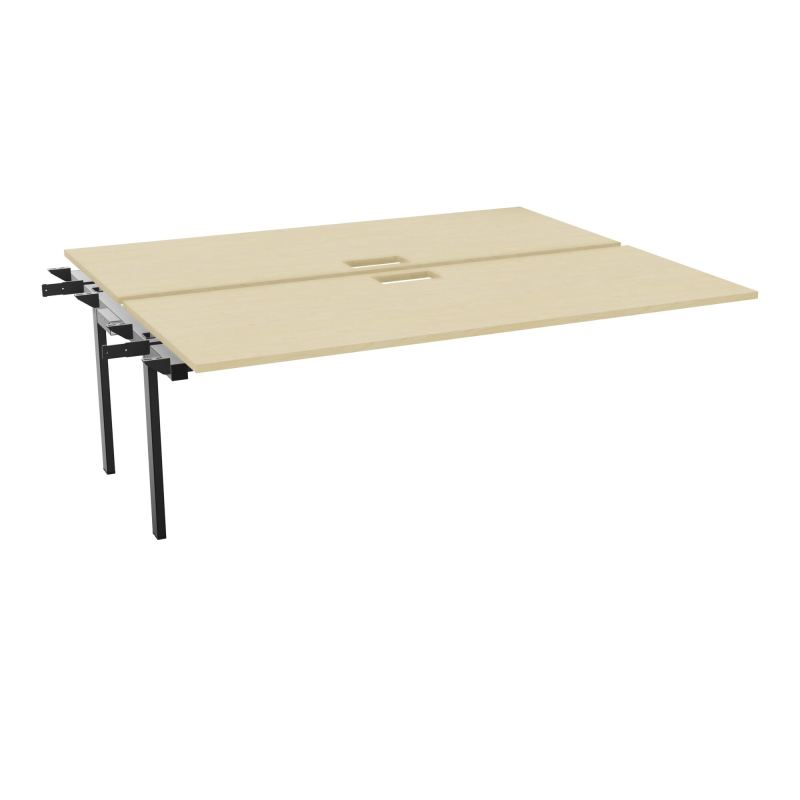 CONECT BUR BENCH SUI 200X165PERCE TRAPPE PIED FIXE RECT INTERMEDIAIRE + GOULOTTE N8 SG