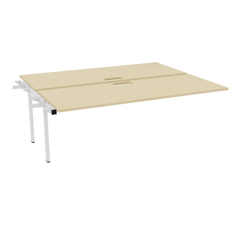 CONECT BUR BENCH SUI 200X165PERCE TRAPPE PIED FIXE RECT INTERMEDIAIRE + GOULOTTE N8 ZO