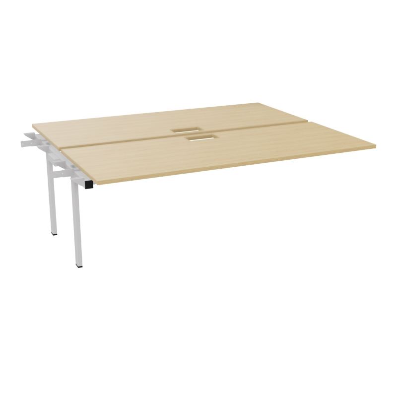 CONECT BUR BENCH SUI 200X165PERCE TRAPPE PIED FIXE RECT INTERMEDIAIRE + GOULOTTE   R1 SD