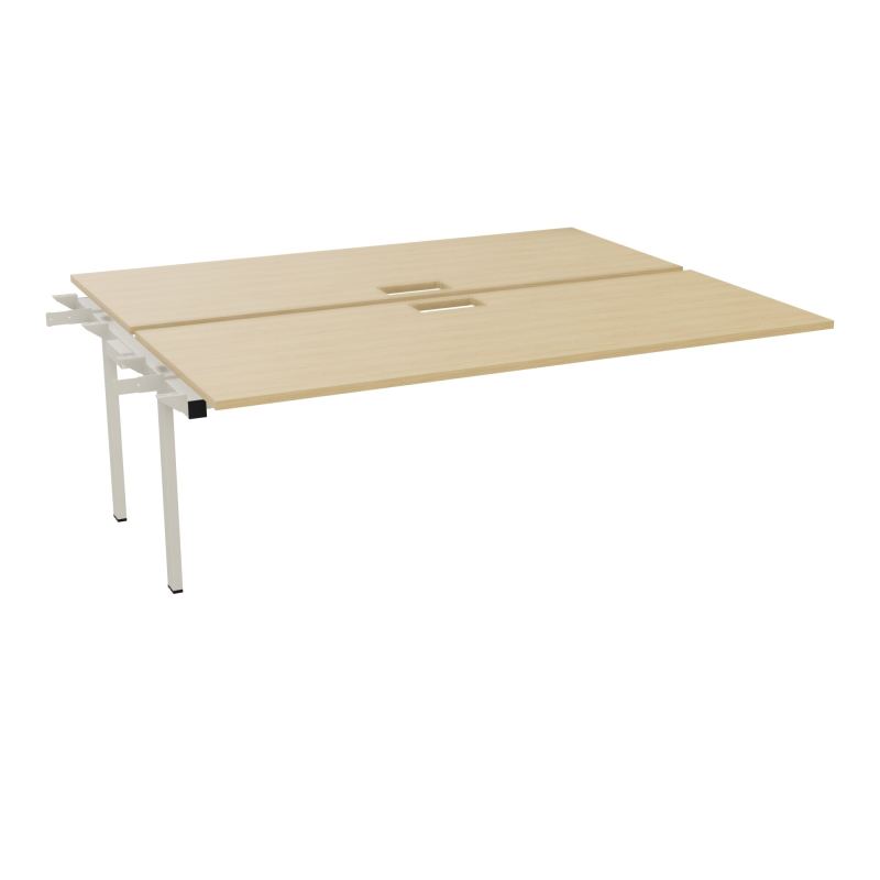 CONECT BUR BENCH SUI 200X165PERCE TRAPPE PIED FIXE RECT INTERMEDIAIRE + GOULOTTE   R1 ZC