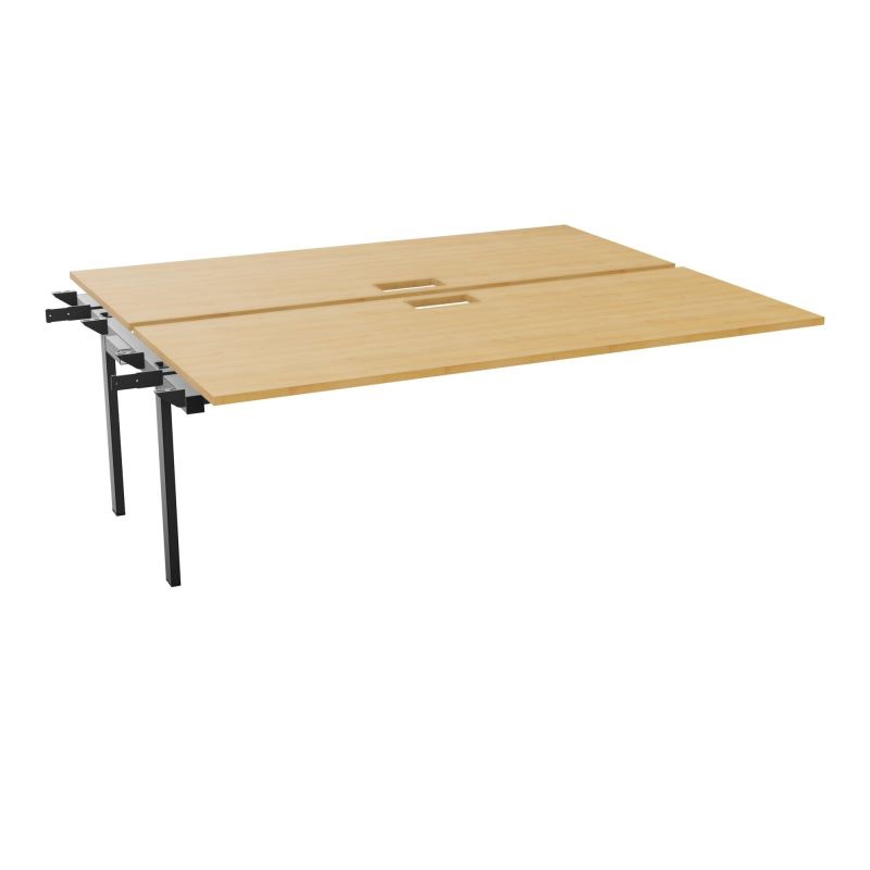 CONECT BUR BENCH SUI 200X165PERCE TRAPPE PIED FIXE RECT INTERMEDIAIRE + GOULOTTE   R5 SG