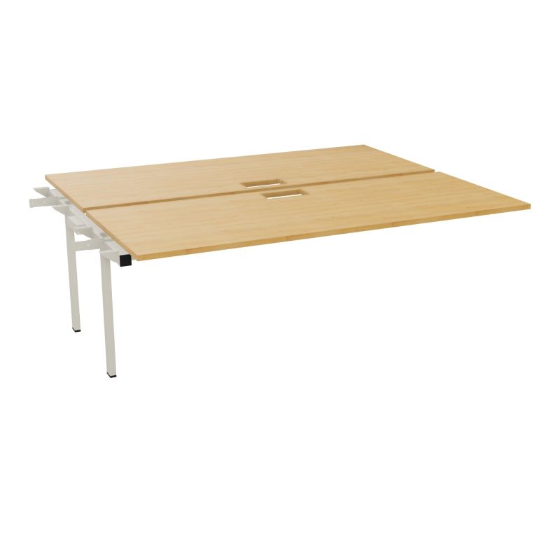 CONECT BUR BENCH SUI 200X165PERCE TRAPPE PIED FIXE RECT INTERMEDIAIRE + GOULOTTE   R5 ZC