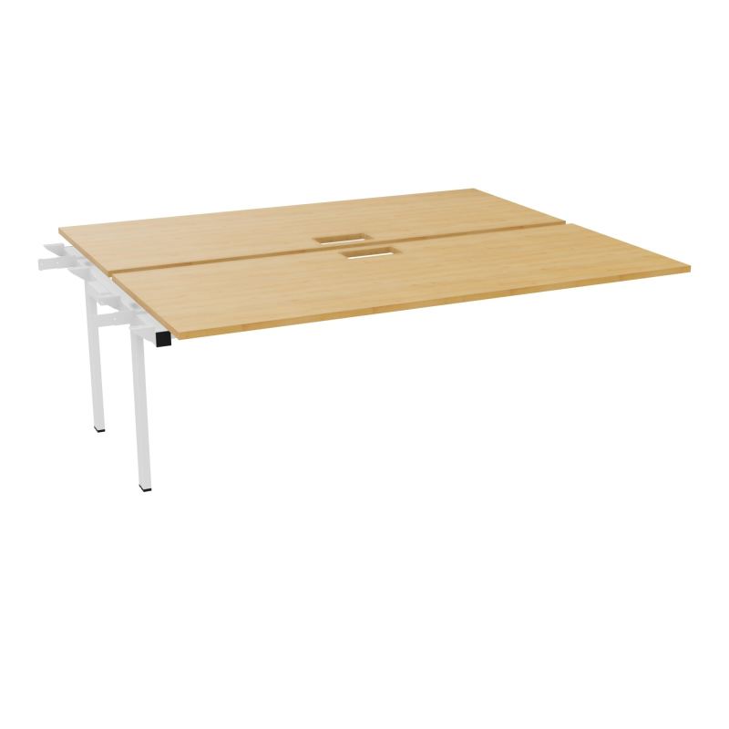 CONECT BUR BENCH SUI 200X165PERCE TRAPPE PIED FIXE RECT INTERMEDIAIRE + GOULOTTE   R5 ZO