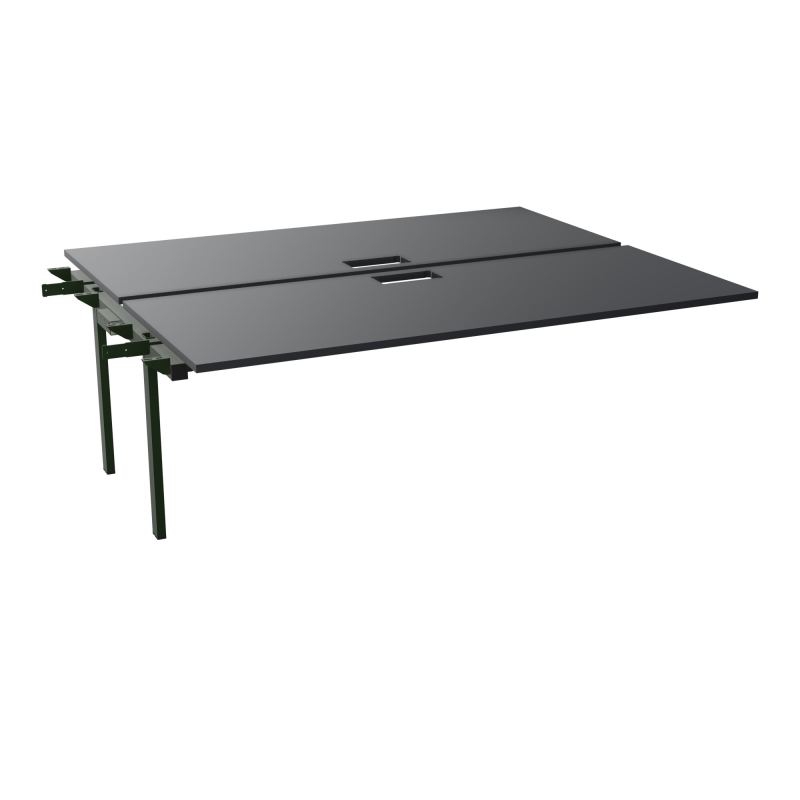 CONECT BUR BENCH SUI 200X165PERCE TRAPPE PIED FIXE RECT INTERMEDIAIRE + GOULOTTE   R9 ST