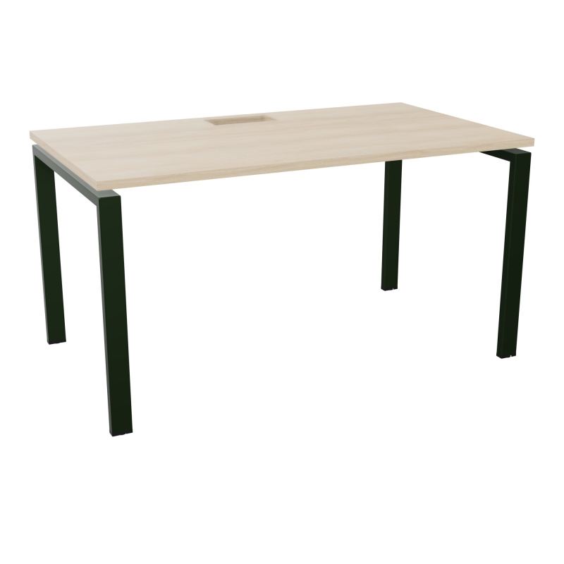 BUR RECT CONECT L140XP80CM-PLAT NS TRAPPE -PIET ARCHE RECT FX RZ ST