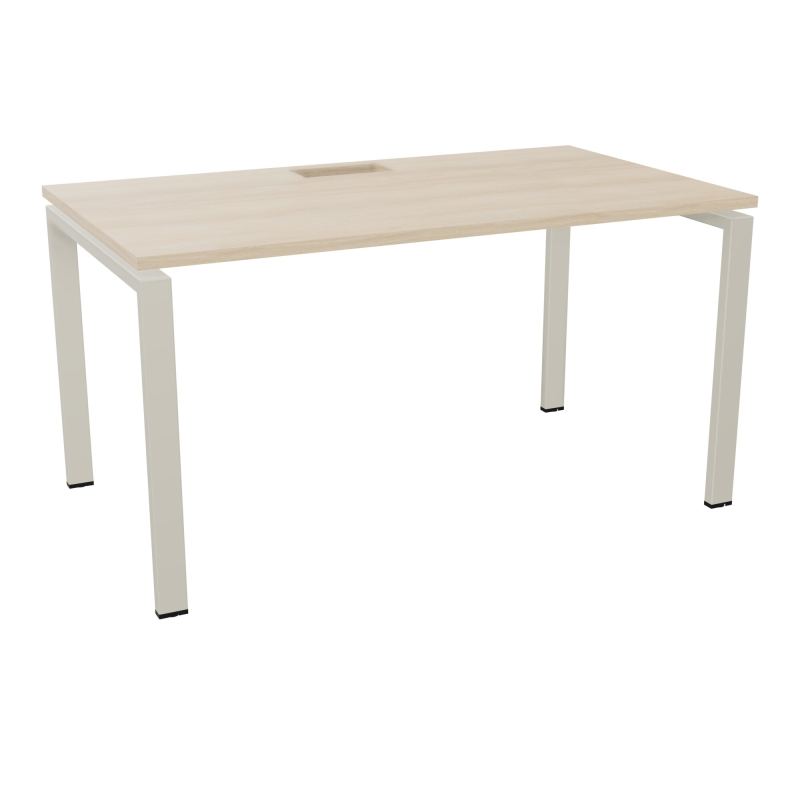 BUR RECT CONECT L140XP80CM-PLAT NS TRAPPE -PIET ARCHE RECT FX RZ ZC