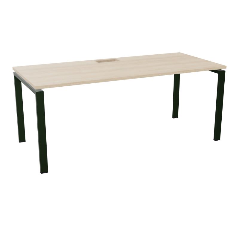 BUR RECT CONECT L180XP80CM-PLAT NS TRAPPE -PIET ARCHE RECT FX RZ ST