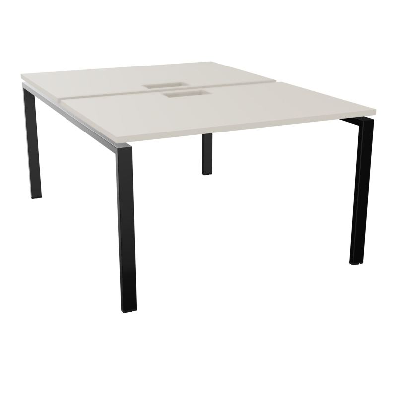 BENCH CONECT L120XP165CM-2 PLAT NS TRAPPES -PIET ARCHE RECT FX N5 SG