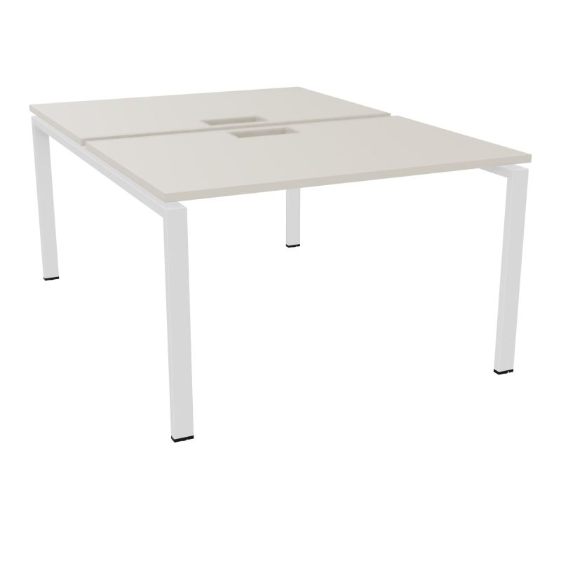 BENCH CONECT L120XP165CM-2 PLAT NS TRAPPES -PIET ARCHE RECT FX N5 SO